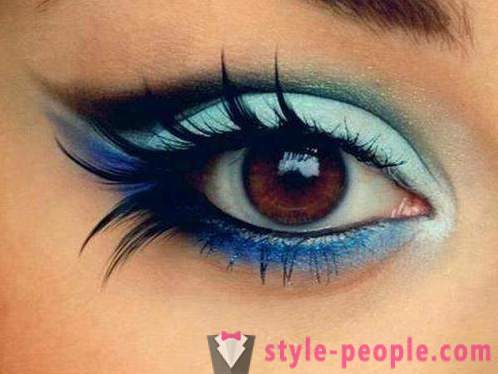Hvordan å male vakre øyne: nyttige tips for lat