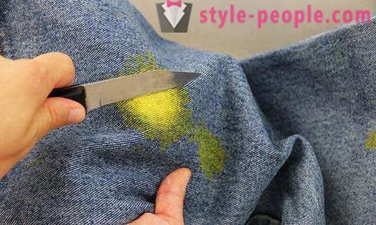 Hvordan å skrubbe malingen med jeans: praktiske råd