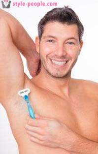 Hvordan barbere armhulene menn og kvinner?